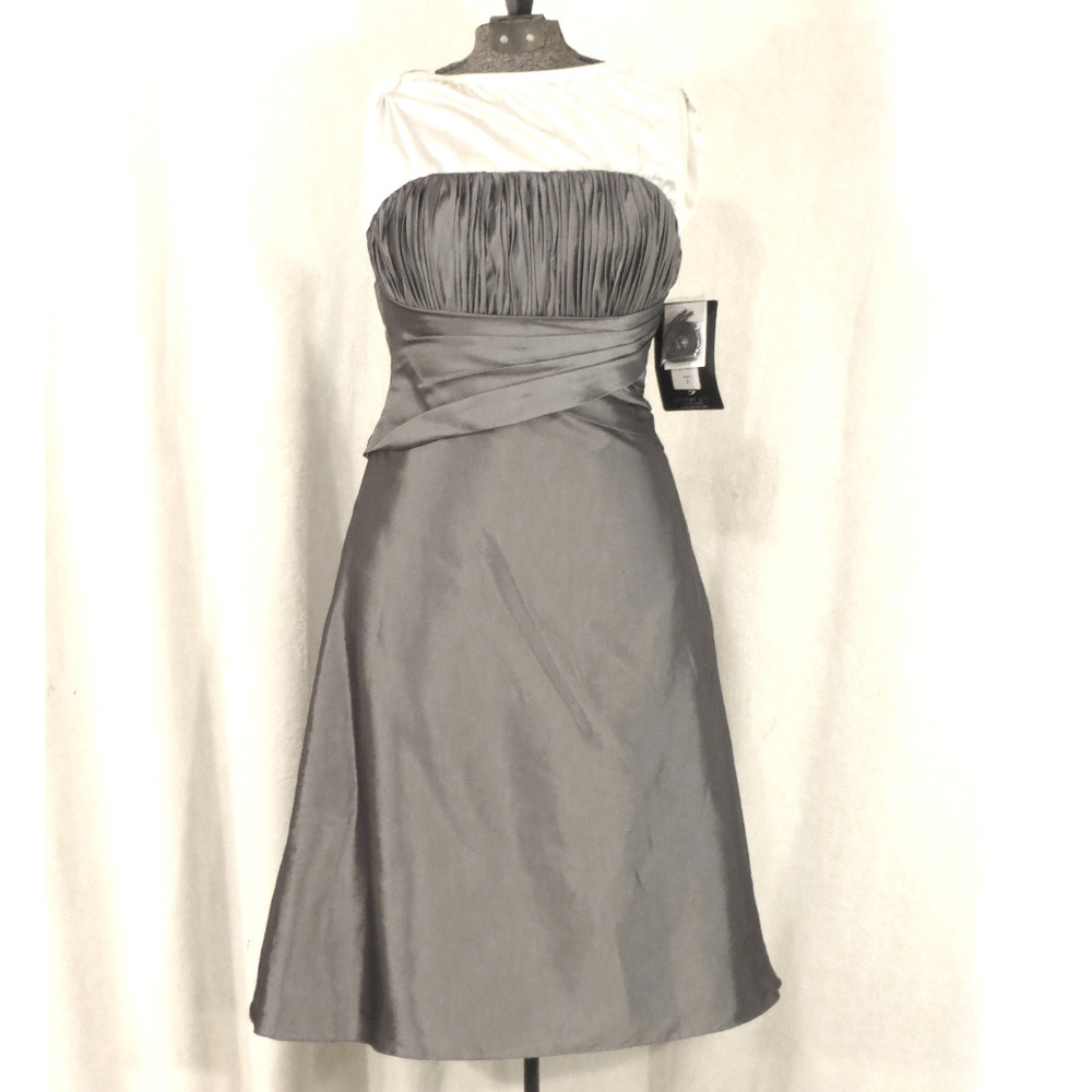 JS Boutique Silver Party Dress from Nordstrom